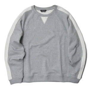 新品 QASIMI カシミ 19SS HARROUDA - SWEATSHIRT WITH DRAWSTRING ドローストリングスウェット JE02 S グレー トレーナー トップス g3007