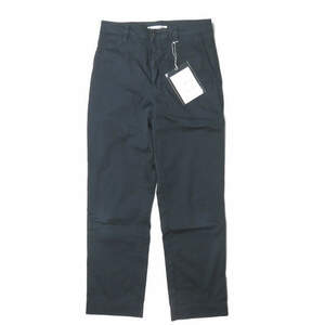 Acne Studios Acne s Today oz 19SS Slim-fit cotton trousers slim painter's pants FN-MN-TROU000049 44 navy **mm8647
