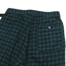 AiE エーアイイー 19SS アメリカ製 EZ Pant Cotton Tartan Check タータンチェック イージーパンツ S ベルト付き クライミング ☆☆mc60681_画像8