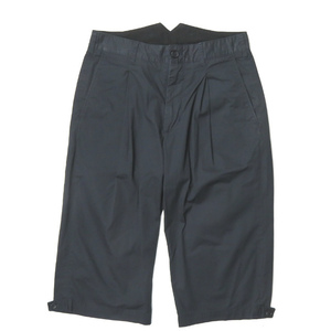 エンジニアードガーメンツ WP Half Pant High Count Twill ハイカウントツイル 1タッククロップドパンツ 30 ネイビー ハーフパンツ ☆j3319