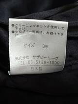 ESTNATION エストネーション コート ウール 混 レディース ブラック 日本製 婦人服 SIZE：36_画像8