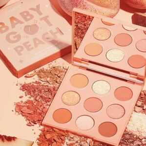 Baby Got Peach カラーポップ アイシャドウパレット