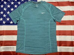 新品未使用タグ付き　made in USA NIKE DRI-FIT COOL MILER SHORT SLEEVE / 718348-476