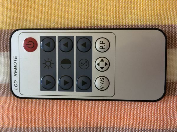 新品電池付属★送料無料★メーカー不明★純正★LCD　REMOTE★リモコン★中古★動作品★返金保証あり★その2