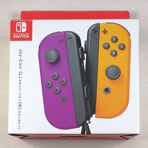 【美品・任天堂純正品】Joy-Con (L) ネオンレッド/ (R) ネオンブルー