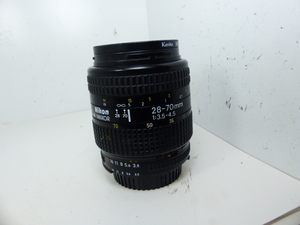 ニコン　AF　28－70㎜F3.5－4.5　マクロ　難あり　