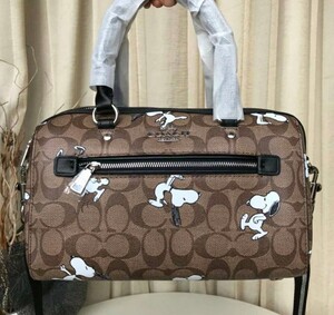 ★COACH SNOOPYミニボストン★★新品、未使用★最新作★最安値★