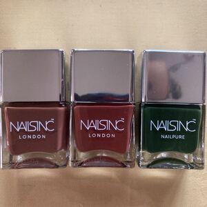 ネイルズインク ネイルポリッシュ 3点セット 残量95% NAIL POLISH