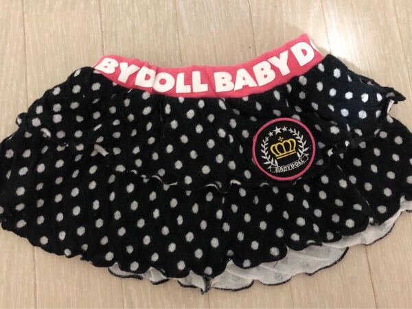 ベビードール ドットスカート80 美品 値下げ
