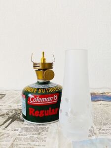 《送料込み!》【ルミエールランタンに使える桜が舞うグローブ】コールマン Coleman ガス缶 OD缶 ホヤ スペア キャンドル トーチ