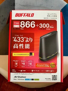 WiFi ルーター WCR-1166DS BUFFALO 無線LANルーター