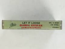 ★☆G104 GLORIA ESTEFAN グロリア・エステファン LET IT LOOSE レット・イット・ルース カセットテープ☆★_画像2