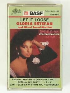 ★☆G104 GLORIA ESTEFAN グロリア・エステファン LET IT LOOSE レット・イット・ルース カセットテープ☆★