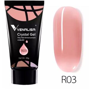 VENALISA新シリーズ☆クリスタルポリジェル 30g #R03