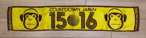 マフラータオル COUNTDOWN JAPAN 15/16 オフィシャルグッズ