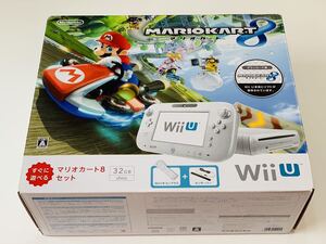 【中古】Wii U マリオカート8 セット シロ WiiU shiro / Nintendo WiiU Mrio kart set