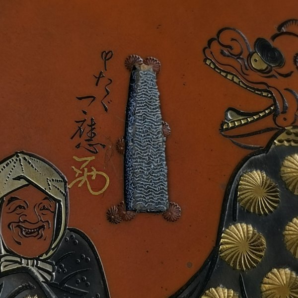 鹿図目貫 江戸期 桐箱付 - sinfiny.com