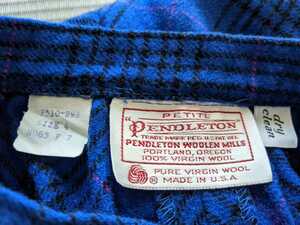PENDLETON America made VINTAGE skirt US made pen dollar ton Vintage 