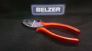 @ BELZER bell tsa- clear red cutting plier pincers No2665 180mm GERMANY Germany made 