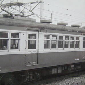 (A37) 写真 古写真 電車 鉄道 鉄道写真 客車 モハ70046 昭和52年12月7日 長岡駅の画像2