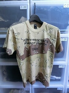 FPAR CHOCOLATE CHIP チョコレート チップ Tシャツ 1 迷彩風 フォーティパーセントアゲインストライト FORTY PERCENT AGAINST RIGHTS