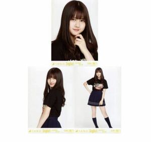 703 【乃木坂46】生写真 公式 3枚 コンプ 中村麗乃　乃木坂46 23rdシングル Sing Out!発売記念ライブ　会場限定　ヨリチュウヒキ