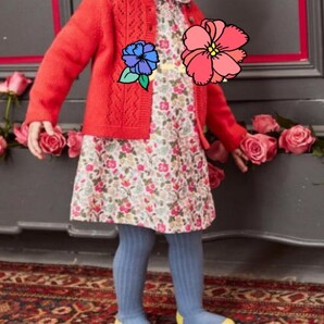 在庫ラスト!秋春物★新品!小花柄 ワンピース チュニック 海外輸入服 刺繍