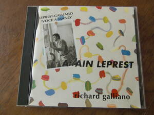 ALLAIN LEPREST/VOCE A MANO　帯付き　国内盤