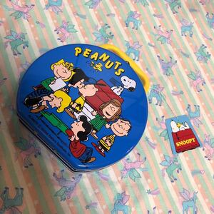 スヌーピー SNOOPY ファミリア 缶ケース メタルハンドバッグ 缶 缶トランク 缶バッグ