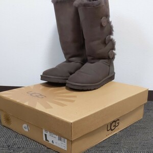 UGG アグ ムートンブーツ !!こげ茶23㌢