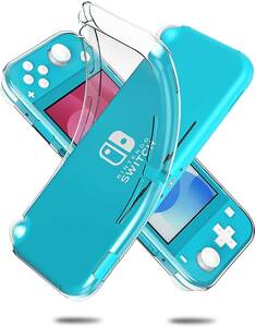 #W7 Nintendo switch Lite ケース カバー クリア TPU透明保護 ソフトケース 薄型 耐衝撃 完全保護デザイン 柔らかい手触り 超薄版 クリア