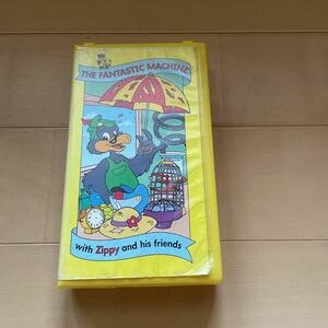 送料無料　VHS ビデオ　DWE ディズニー英語　ワールドファミリー　THE FANTASTIC MACHINE with Zippy and his friends 送料無料