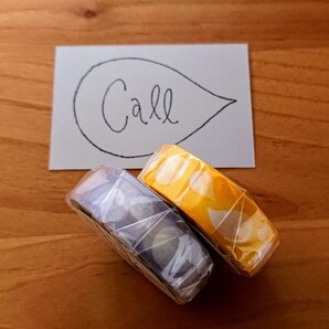 call限定ミナペルホネンマスキングテープ 2個セット