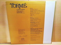 MEL TORMEメル・トーメ/Torme A New Album/LP/PhilWoods_画像2