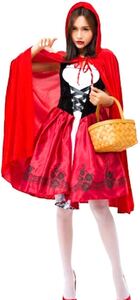 ハロウィン 大人cosplay 仮装 衣装 コスプレ コスチューム♪赤ずきん メイド服 パーティー 舞台 イベント 演出服