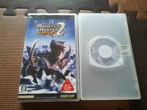 【中古・動作確認済み】PSP モンスターハンターポータブル 2nd  2本セット  同梱可
