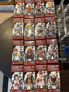 ワンピース ワールドコレクタブルフィギュアvol.32 全8種vol.33 全8種
