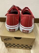 VANS WALBER (19-22) Red/White 22cm_画像4