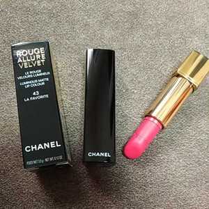 ★人気色★CHANEL　シャネル　ルージュ　アリュール　ヴェルヴェット　43　リップカラー　リップ　口紅　ルージュアリュール　