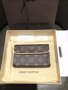 【新品未使用品、正規品、本物】 LOUIS VUITTON ルイヴィトン モノグラム フロランティーヌ ポーチ ポシェット ミニバッグ ベルト無し