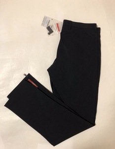 【新品タグ付き、正規品】PRADA PRADA SPORT プラダ スポーツ ストレッチ パンツ48 ブラック