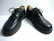 ドクターマーチン Dr.MARTENS ブーツ 黒 3ホール uk8 27.0cm 英国製 Q649-78_画像2