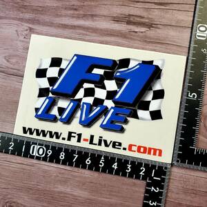 F1 LIVE ステッカー レーシング　