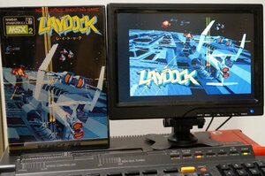 MSX2 レイドック LAYDOCK / T&E SOFT / MOVIE SPACE SHOOTING GAME