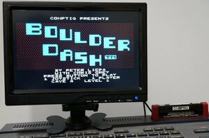 MSX1専用 CHAMPION BOULDER DASH チャンピオンバルダーダッシュ / COMPTIQ