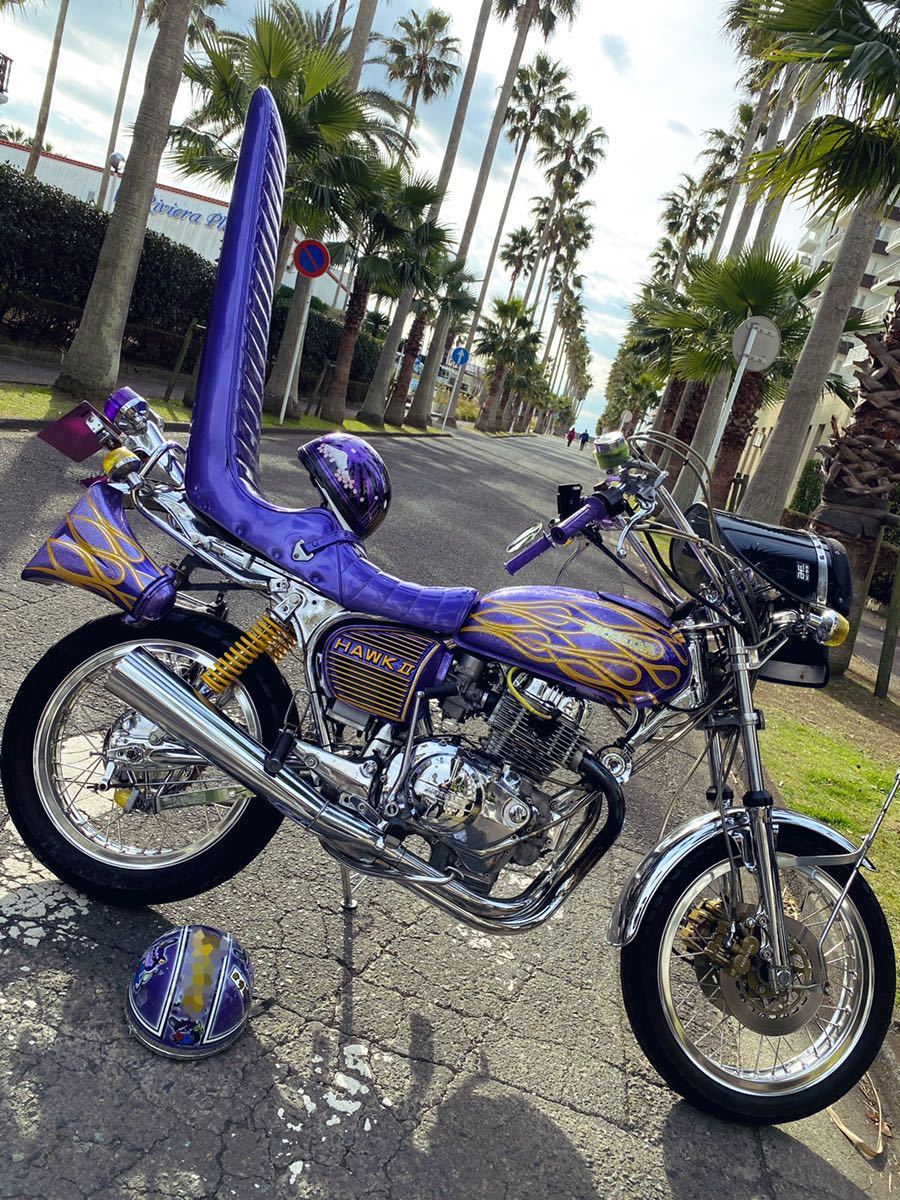 CB250T バブ ホーク 三段シート-