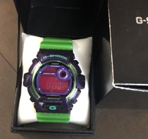 G-SHOCK G8900 SC 黄緑 パープル グリーン メタリック BIG CASE G-8900SC CASIO GLS8900 GW8900 GR8900 好きに G-8900SC-6_画像1