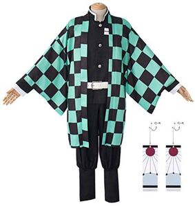 竈門 炭治郎 コスプレ 衣装 8点セット