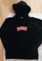 極美 黒S Supreme COMME des GARCONS SHIRT Box Logo Hooded Sweatshirt ギャルソン パーカー コラボ _画像2