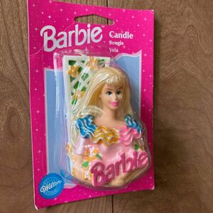 ろうそく　バービードール★フィギュアキャンドル　1997 Barbie candle bougie yela バースデー